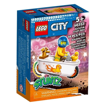 LEGO(R) CITY 60333 Kaskaderski motocykl-wanna